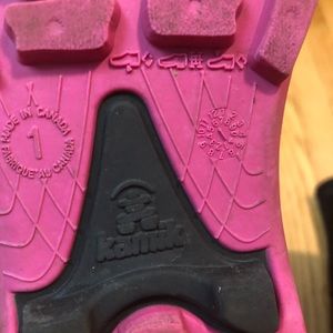 Girls Youth Kamik Snow/Rain Boots size 1